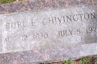 Burland Emmitt "Burl" Chivington on Sysoon