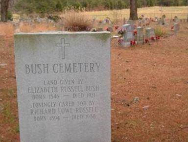 Bush Cemetery on Sysoon