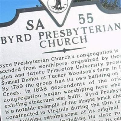 Byrd Presbyterian Church Cemetery on Sysoon
