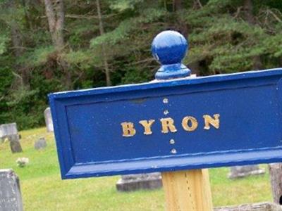 Byron Cemetery on Sysoon