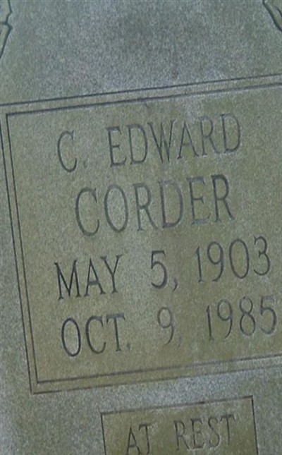 C Edward Corder on Sysoon