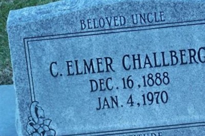 C Elmer Challberg on Sysoon