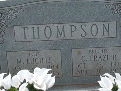 C Frazier Thompson on Sysoon
