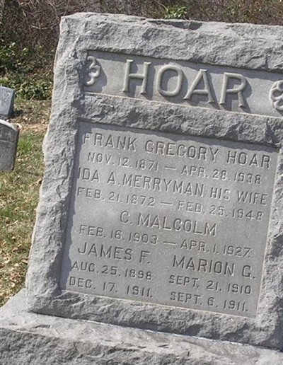 C. Malcolm Hoar on Sysoon