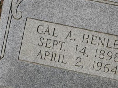 Cal A. Henley on Sysoon