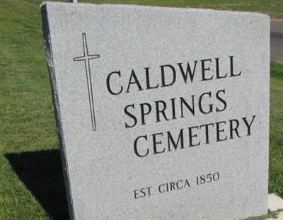 Caldwell Spring Cemetery on Sysoon