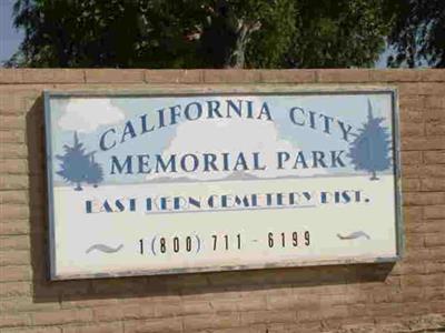 California City Memorial Park on Sysoon
