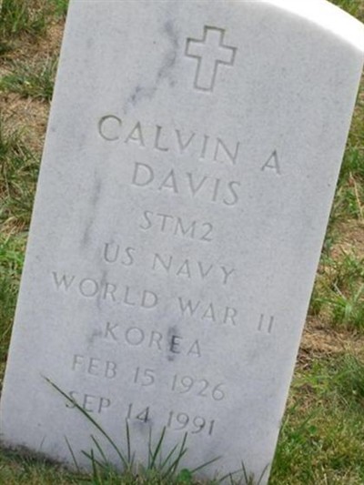 Calvin A Davis on Sysoon