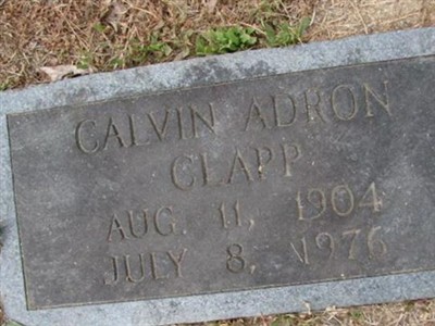 Calvin Adron Clapp on Sysoon