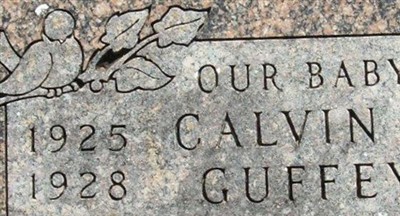 Calvin C Guffey on Sysoon