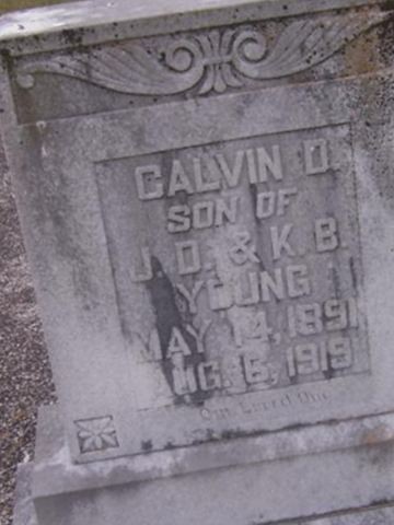Calvin D. Young on Sysoon