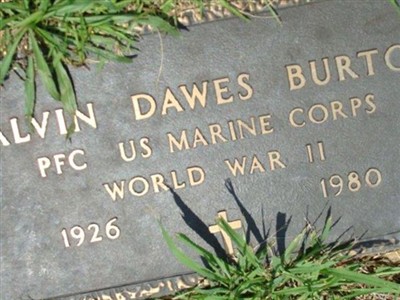 Calvin Dawes Burton on Sysoon