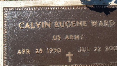 Calvin Eugene Ward on Sysoon