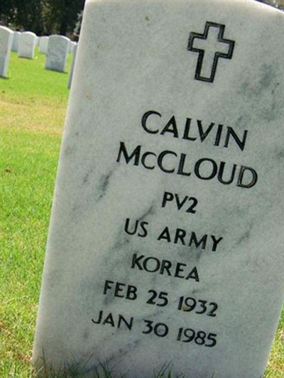 Calvin Mccloud on Sysoon