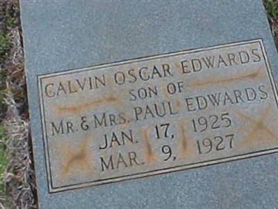 Calvin Oscar Edwards on Sysoon