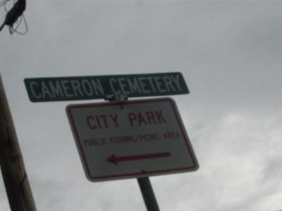 Cameron Cemetery on Sysoon