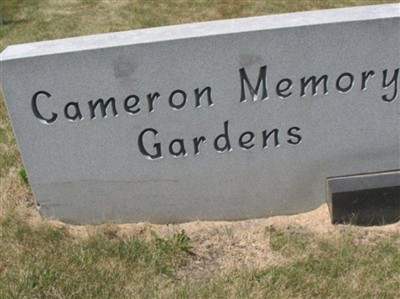 Cameron Memory Gardens on Sysoon