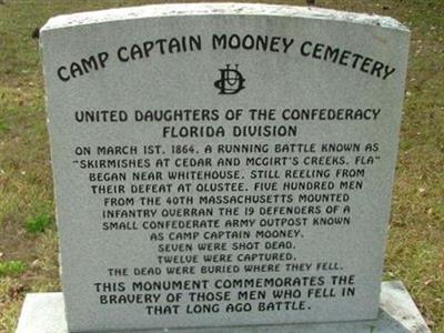 Camp Captain Mooney Cemetery on Sysoon