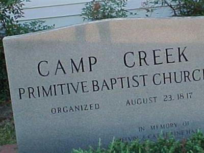 Camp Creek Church Cemetery on Sysoon