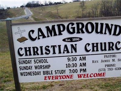 Campground Christian Church Cemetery on Sysoon