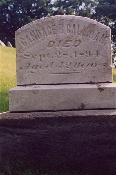 Candace B CALLIHAN on Sysoon