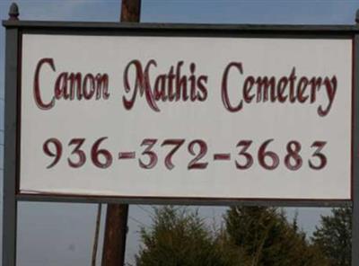 Canon Mathis Cemetery on Sysoon