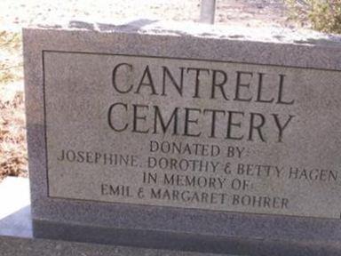 Cantrell Cemetery on Sysoon