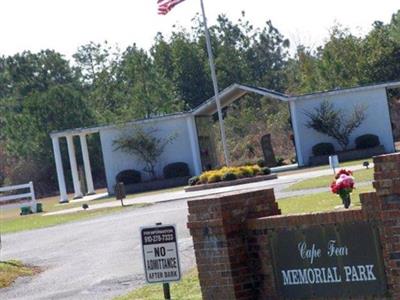 Cape Fear Memorial Park on Sysoon