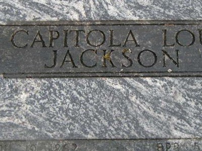 Capitola Low Jackson on Sysoon