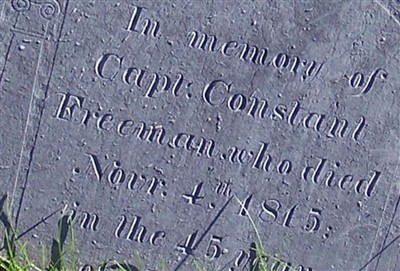 Capt Constant Freeman on Sysoon