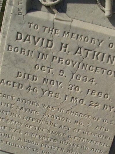 Capt David H. Atkins on Sysoon