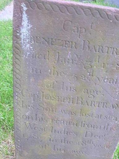 Capt Ebenezer Bartram on Sysoon