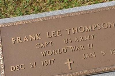 Capt Frank Lee Thompson on Sysoon