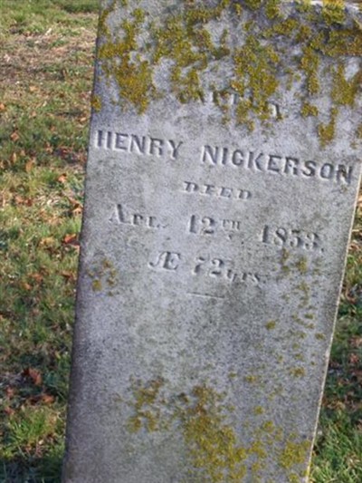 Capt Henry Nickerson on Sysoon
