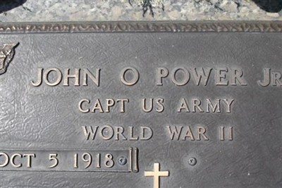 Capt John O Power, Jr on Sysoon