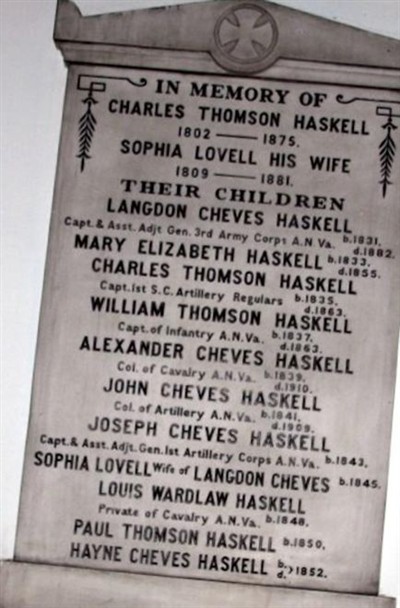 Capt William Thomson Haskell on Sysoon