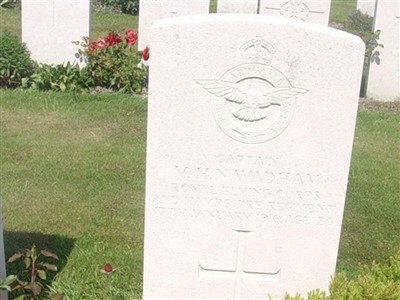 Captain Vivian Hugh Nicholas Wadham on Sysoon