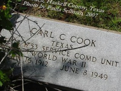 Carl C Cook on Sysoon