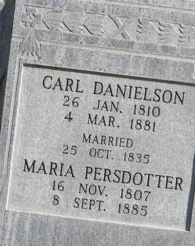 Carl Danielson on Sysoon