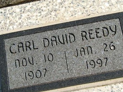 Carl David Reedy on Sysoon