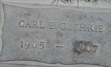 Carl E. Guthrie on Sysoon
