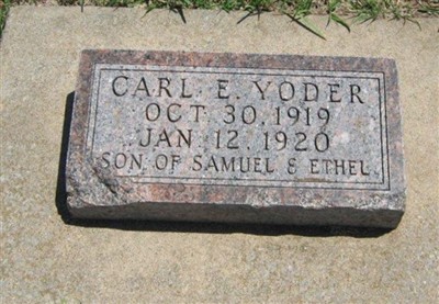 Carl E. Yoder on Sysoon