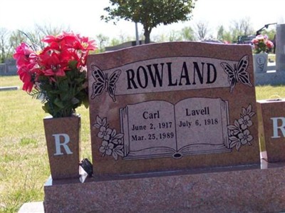 Carl Edmon Rowland on Sysoon