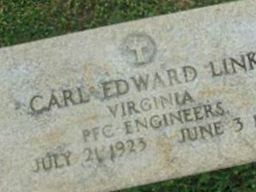 Carl Edward Link on Sysoon