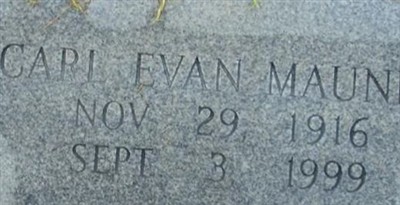 Carl Evan Mauney on Sysoon