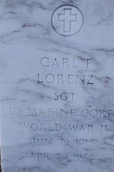 Carl F Lorenz on Sysoon