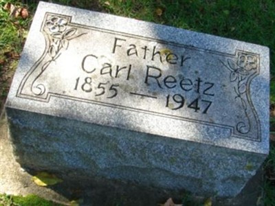 Carl Friedrick Reetz, Find a grave on Sysoon Carl Friedrick Reetz on Sysoon