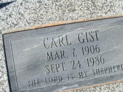 Carl Gist on Sysoon