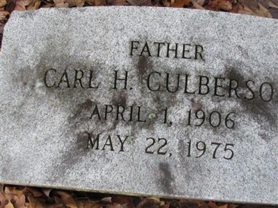 Carl H Culberson on Sysoon