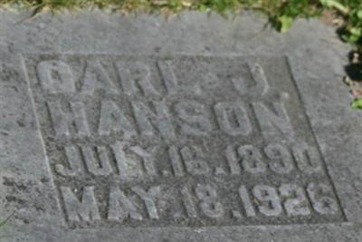 Carl J. Hanson on Sysoon